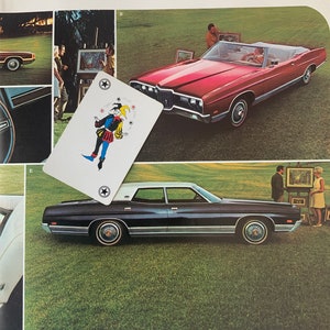 1971 Ford brochure. Passenger cars. Galaxie 500, Thunderbird, more. image 3