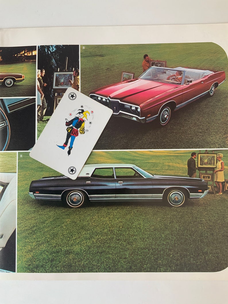 1971 Ford brochure. Passenger cars. Galaxie 500, Thunderbird, more. image 3