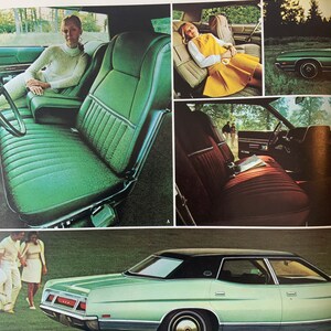1971 Ford brochure. Passenger cars. Galaxie 500, Thunderbird, more. image 6