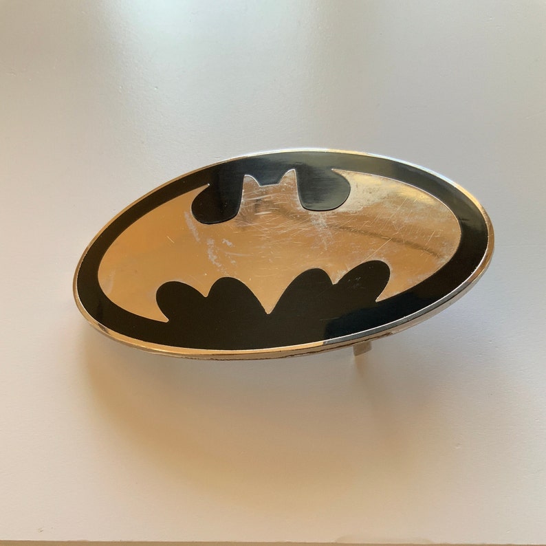 Batman Belt Buckle. Awesome GTO Design Studios. Batwing. Etsy UK