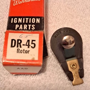 1941 Buick Teile. Zündrotor. Niehoff DR-45. Verteilerteil. Motorteile. Oldtimer-Selbstrestaurierung. Altes Autozeug. Buick Kerl Geschenk