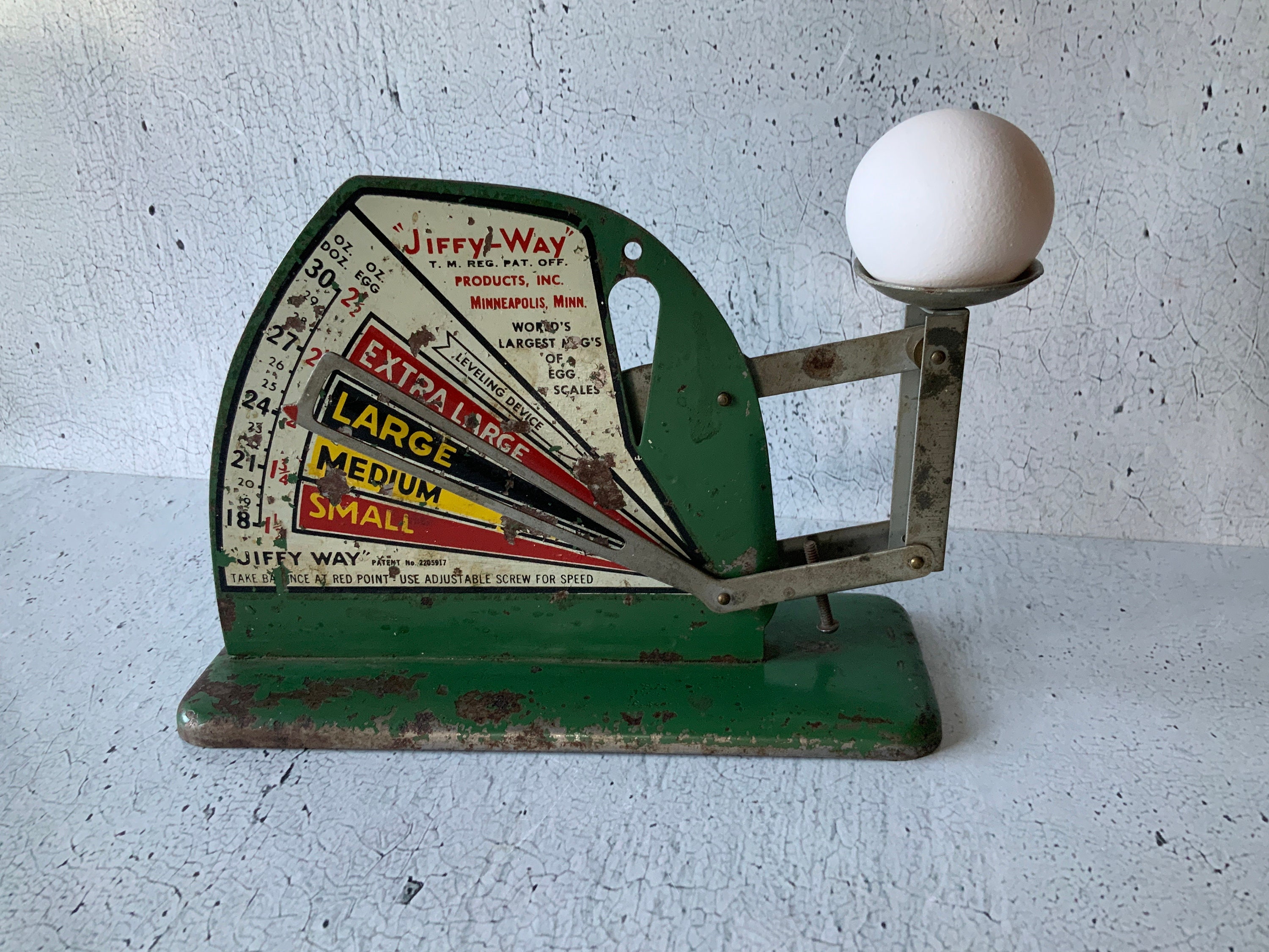 Antique Egg Scale 