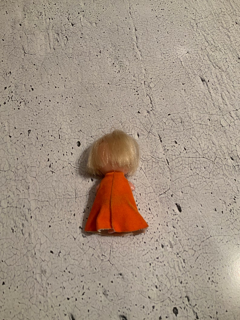 Tiny Little Doll. Cute. Peewee . Collectible Dolls. 1970s Toy. Gift for Her. Childs Doll. Rare