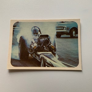 1972 Fuel Dragsters. AHRA. Fleer. Drag Nationals.