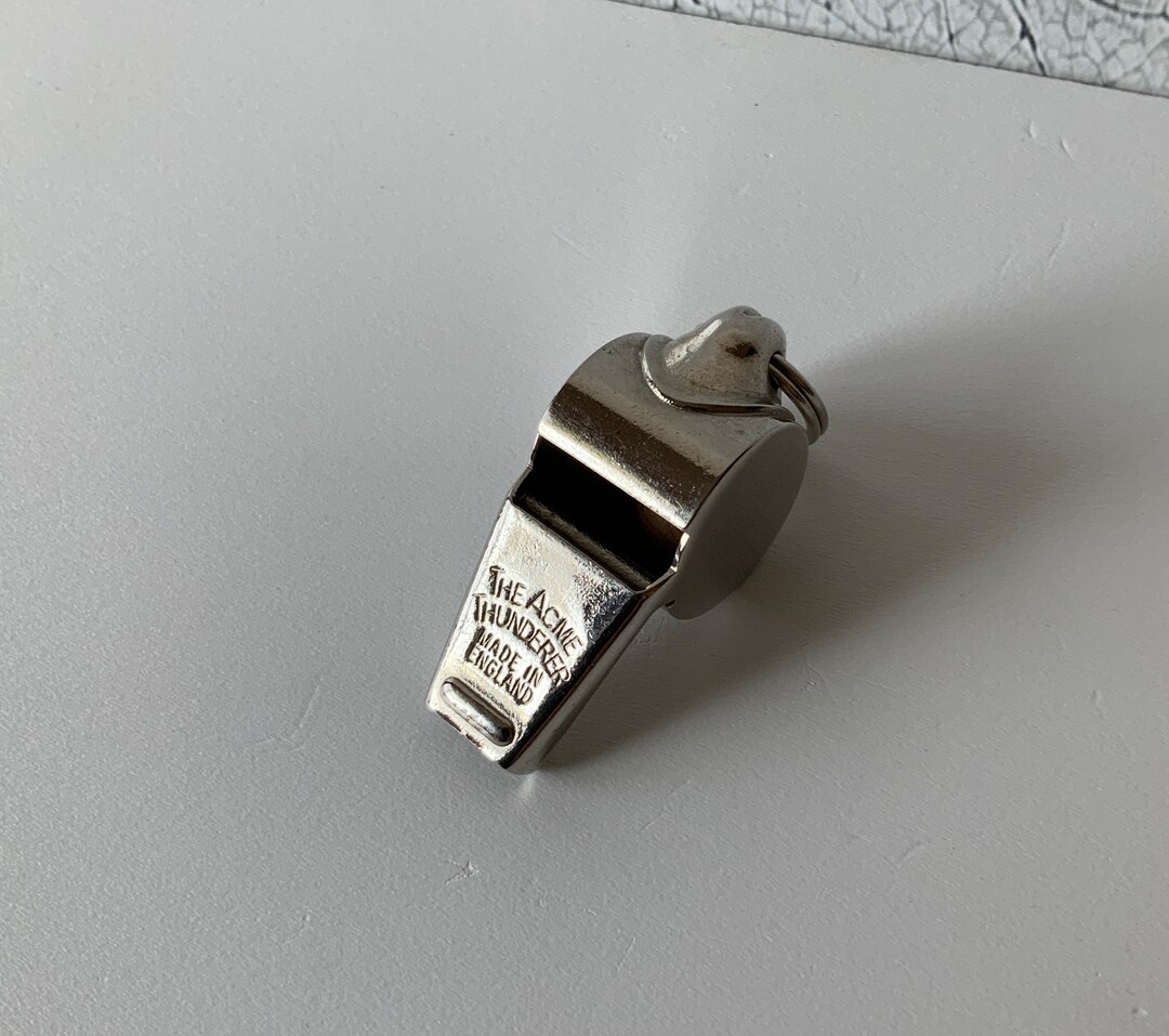 Acme Thunderer Small Whistle. Referees Whistle. Hockey Whistle. Safety