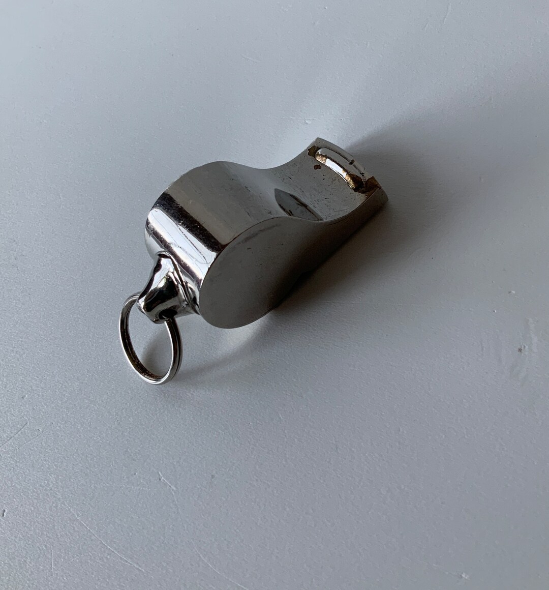 ACME Thunderer Whistle. Vintage. Chrome Plated. Referees Whistle