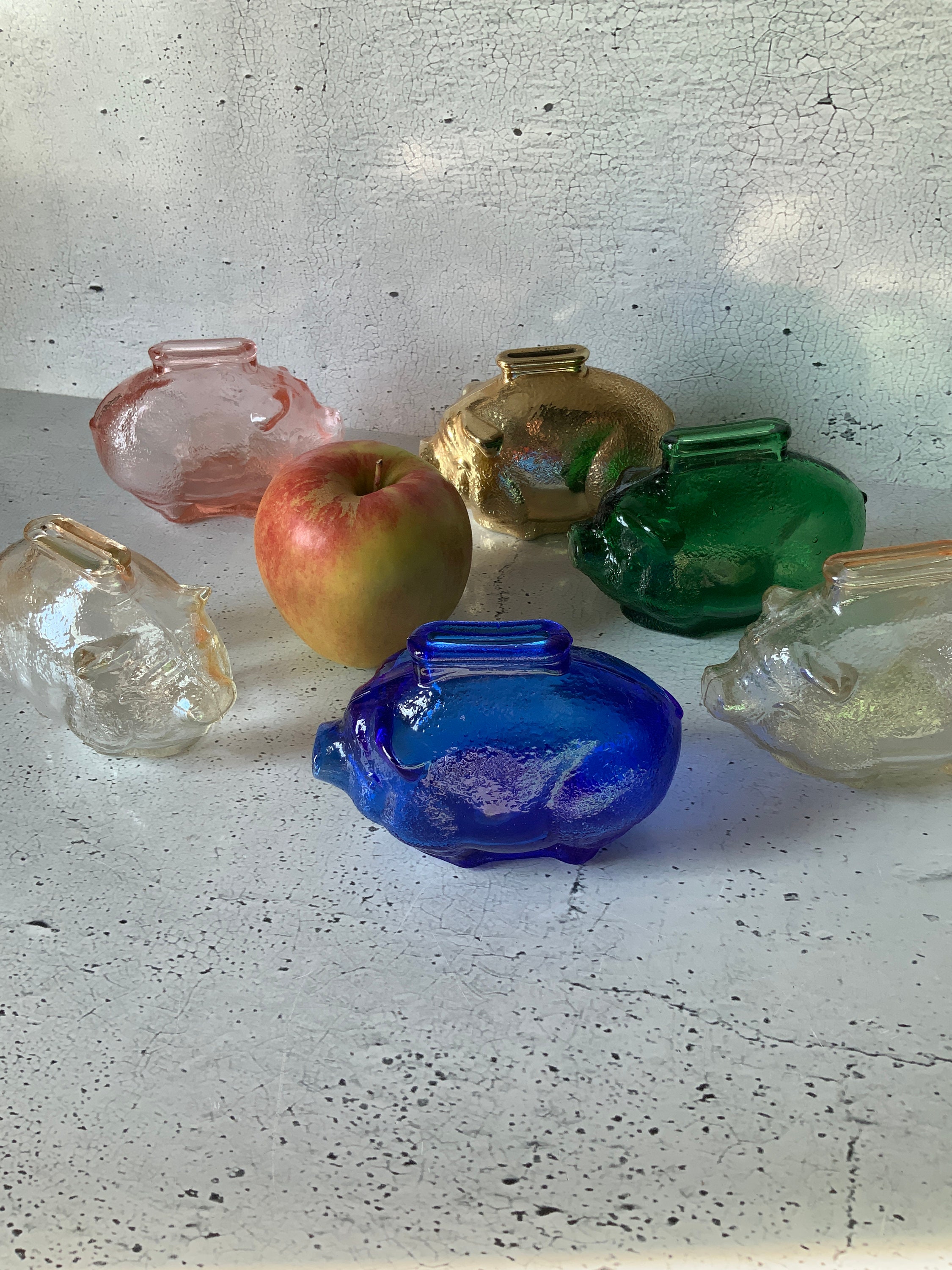 アンカーホッキングの貯金箱。スタイリッシュなデザイン。ヴィンテージ