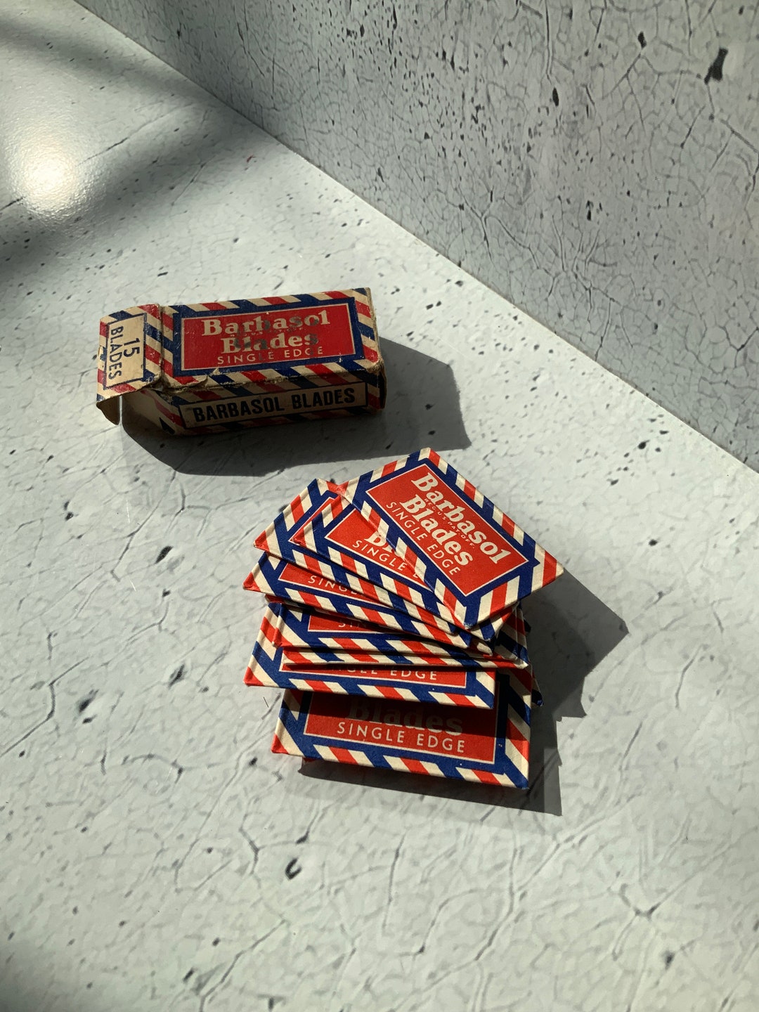 Barbasol Razor Blades. Attractive. Individually Wrapped. 11 of 15 in a ...