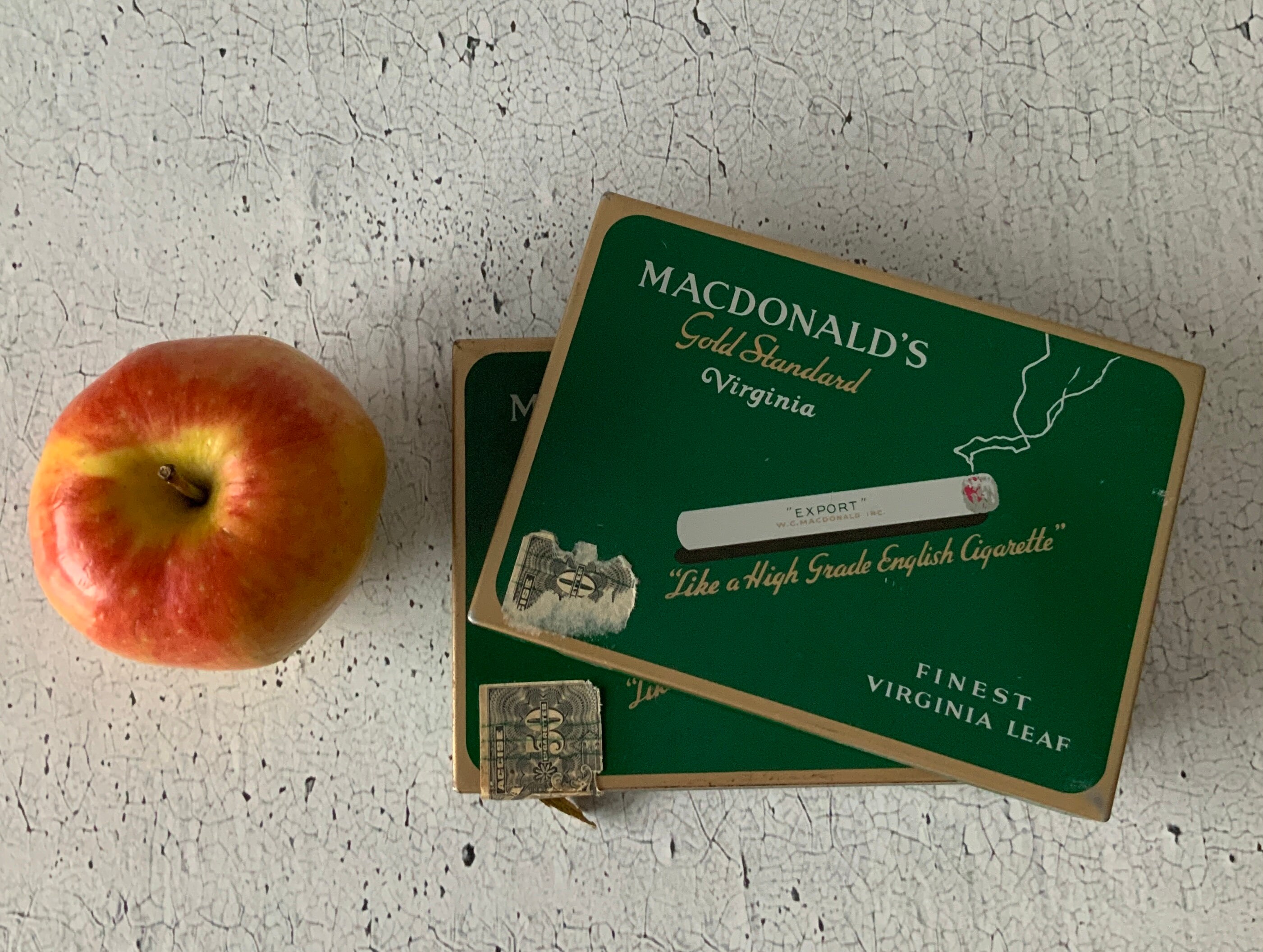 Macdonald's Tobacco Flat 50 tin (DR) Macdonald's Tobacco Flat 50 tin (DR)