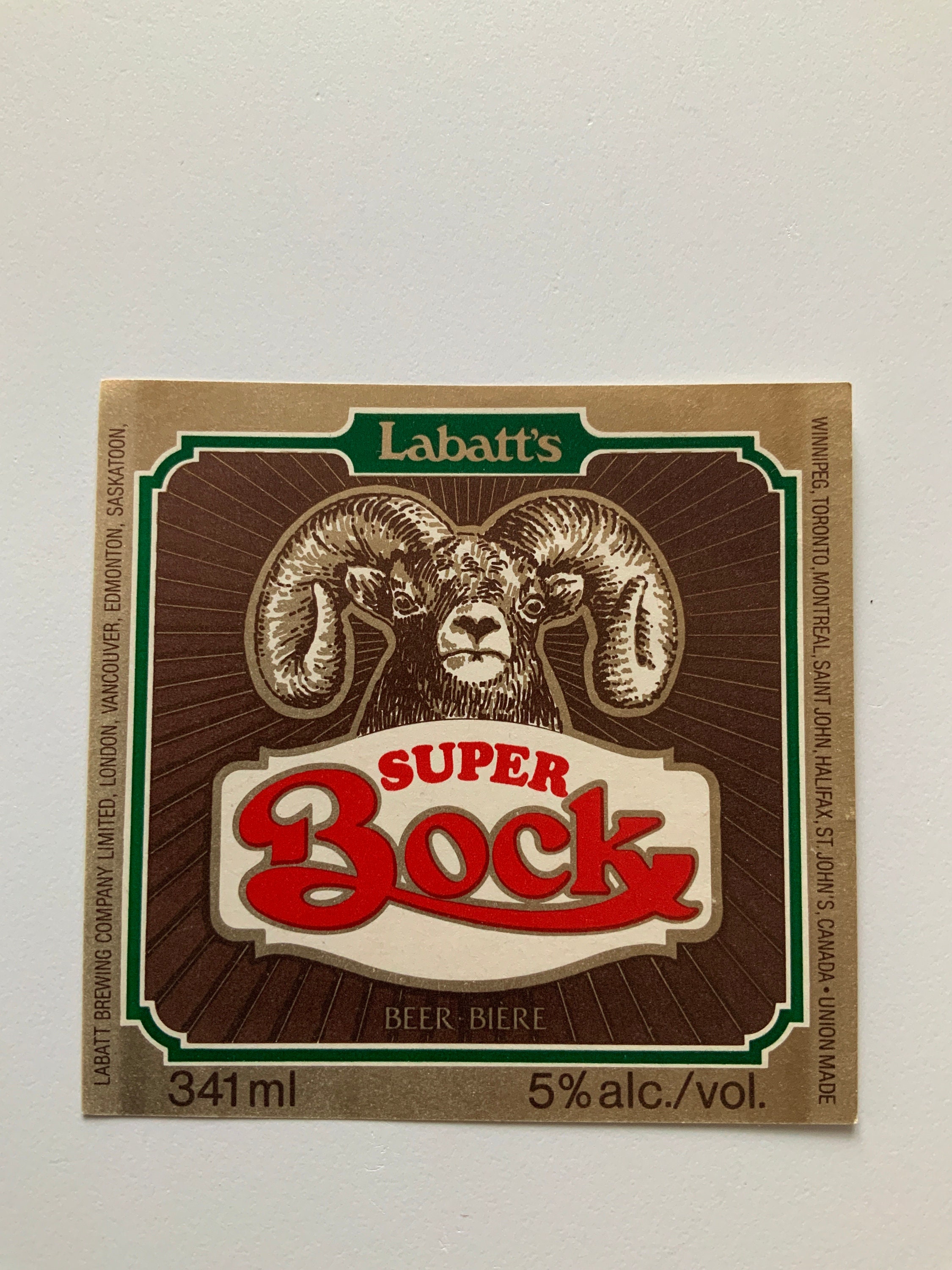 Vintage labatt's 50 - Etsy 日本