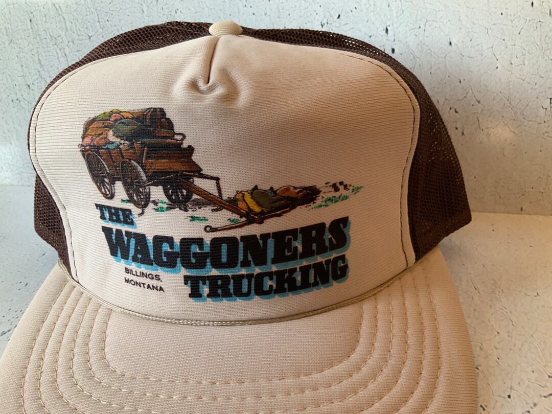 The Waggoners Trucking Hat. Billings Montana. Truckers Hat. Etsy UK