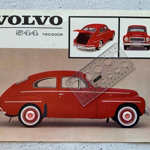 DESIGN FOR KIDS - toys - cars and planes - volvo PV 544 Keychain