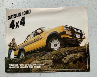 1980 Datsun 4X4. Vintage Datsun Nissan. 1/4 Ton Trucks. Auto