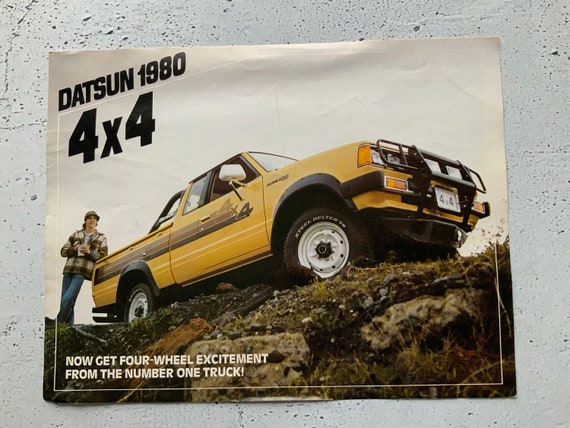 1980 Datsun 4X4. Vintage Datsun Nissan. 1/4 Ton Trucks. Auto