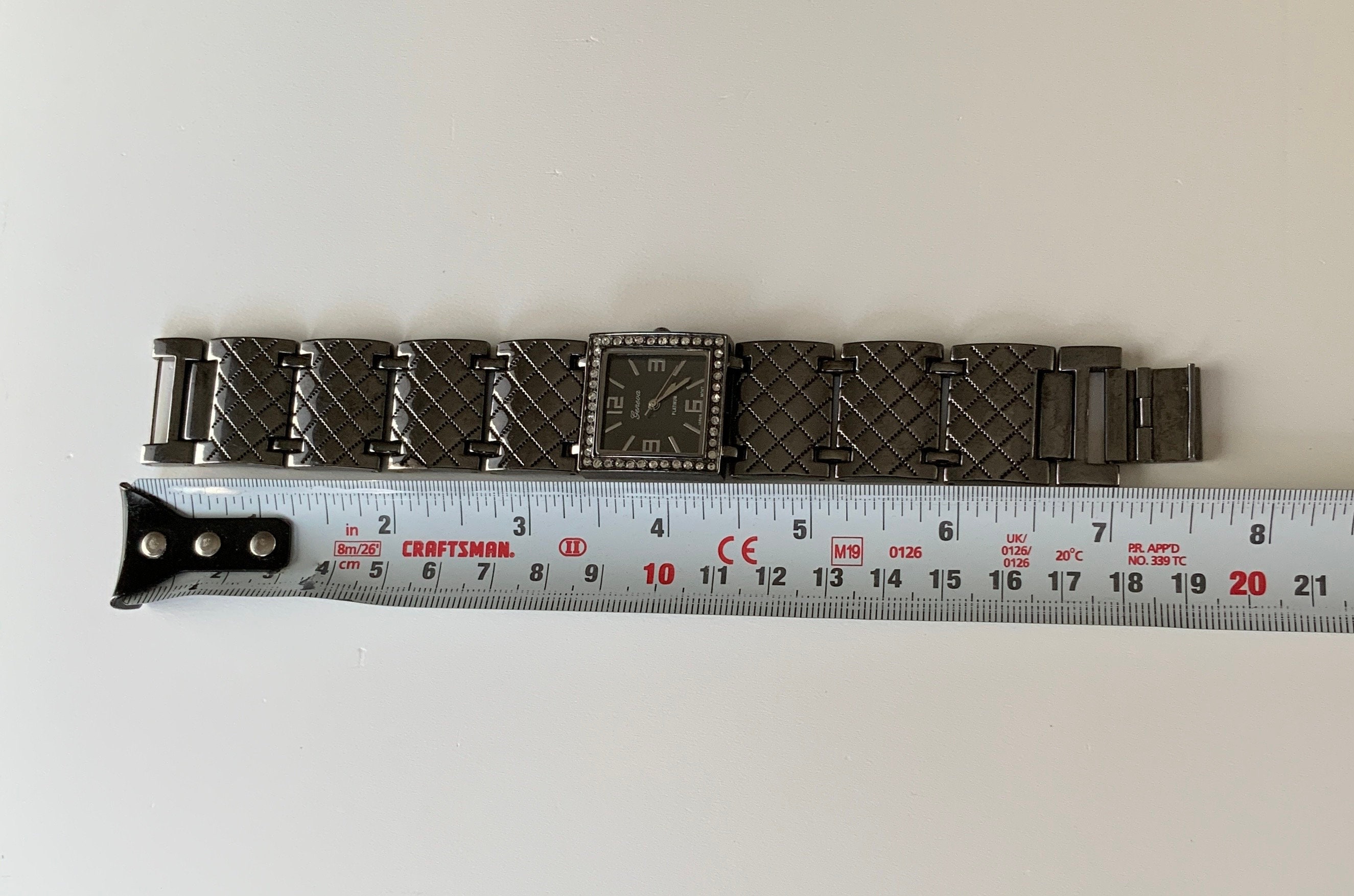 Argent Montre Femme Genève diamant bracelet à quartz en acier inoxydable Argent, - Achat/vente