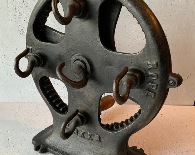 Splendid! the Wonder Rope Maker. Antique Tool. Homestead Tool. Cast ...