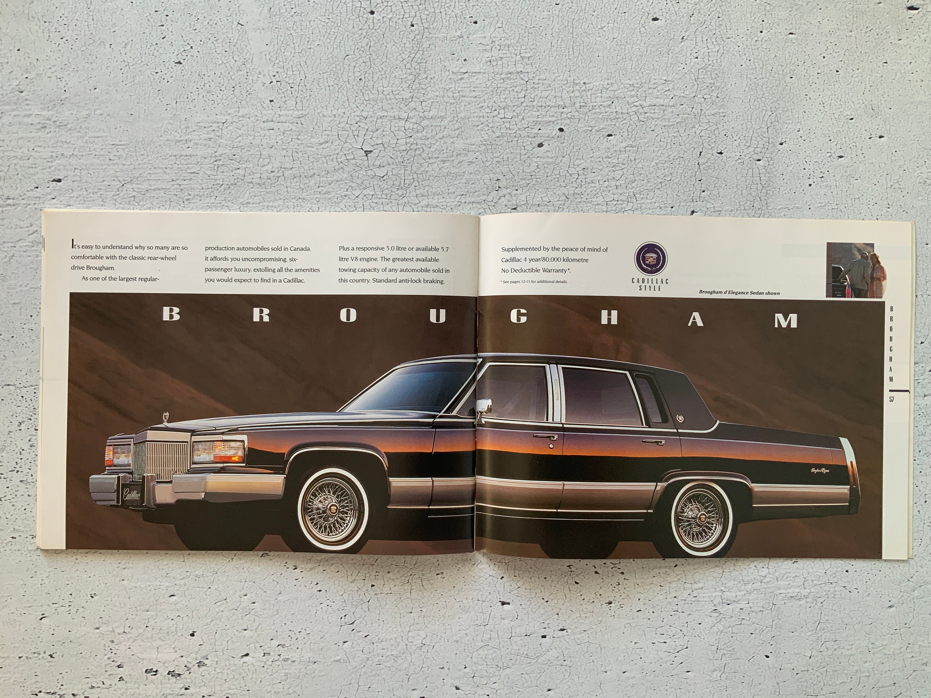 1992 Cadillac Brochure. Seville STS. Eldorado. Fleetwood. Sixty