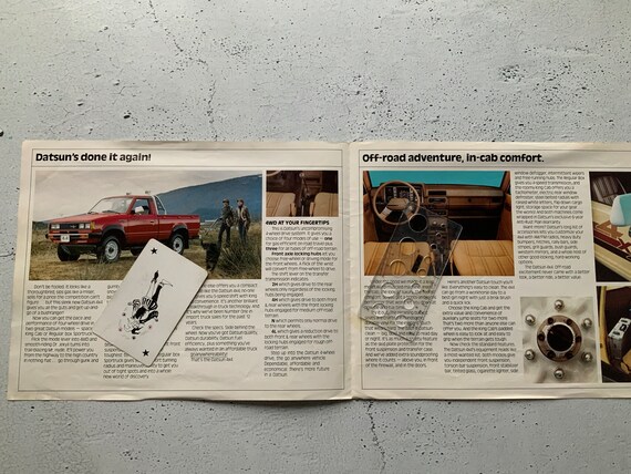 1980 Datsun 4X4. Vintage Datsun Nissan. 1/4 Ton Trucks. Auto