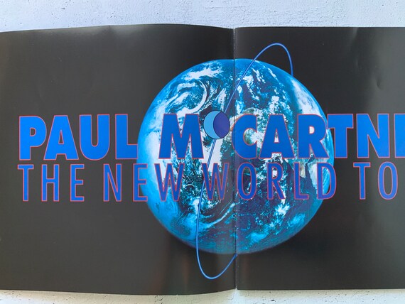 Paul Mccartney 1993 the New World Tour Concert Program
