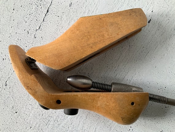 High Heel Wooden Shoe Stretcher. Hardwood. Antiqu… - image 3