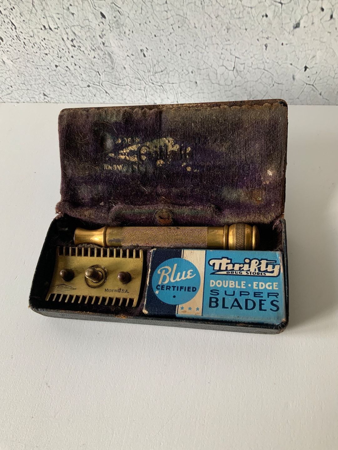 Early Safety Razors 1900-1903. Early Gillette Safety Razor. Antique. Men’s Grooming ...