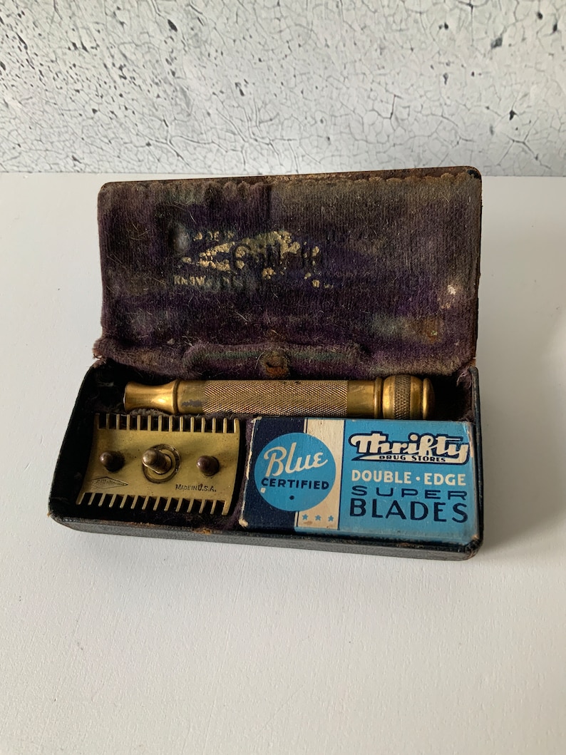 Circle T Razor 1900-1903. Early Gillette Safety Razor. Antique. Men’s Grooming ...