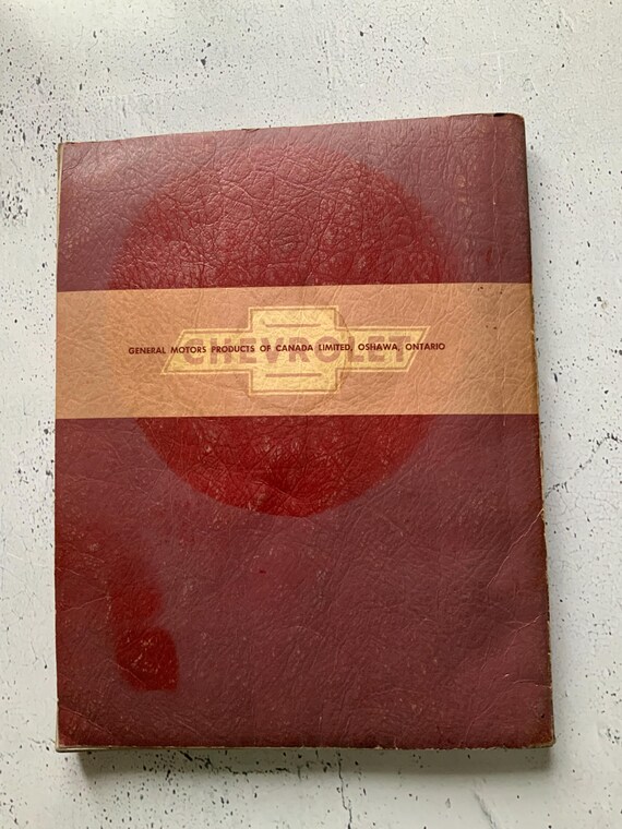 1962 Chevrolet Car Service Manual. Classic Car Auto Restoration