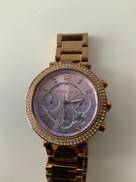 Michael Kors mk- 6169 watch. Quality!! Blush face 