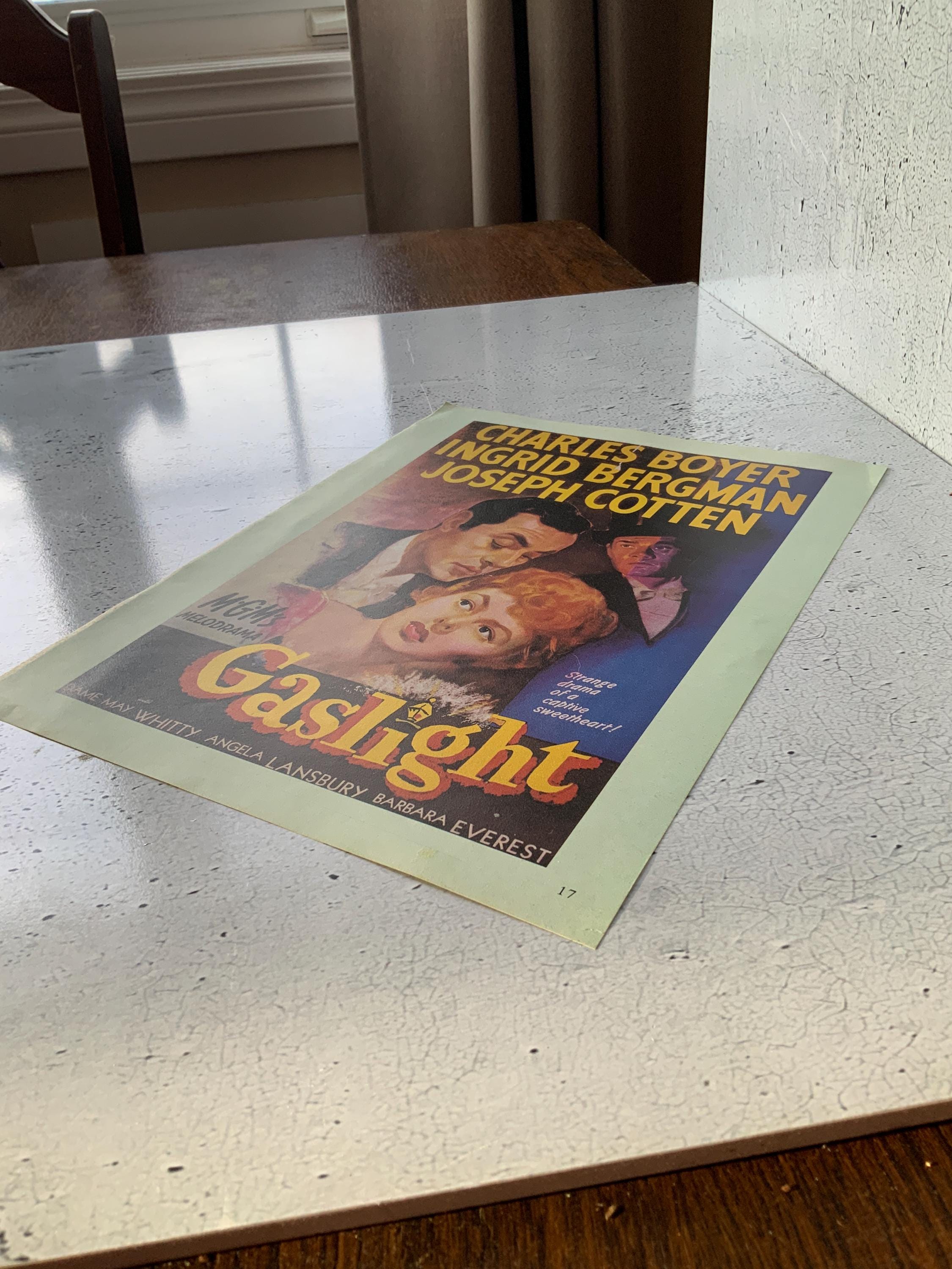 Gaslight Origin Gaslight Movie (1944) Placard. Psychology Term Origin: Gaslighting ...