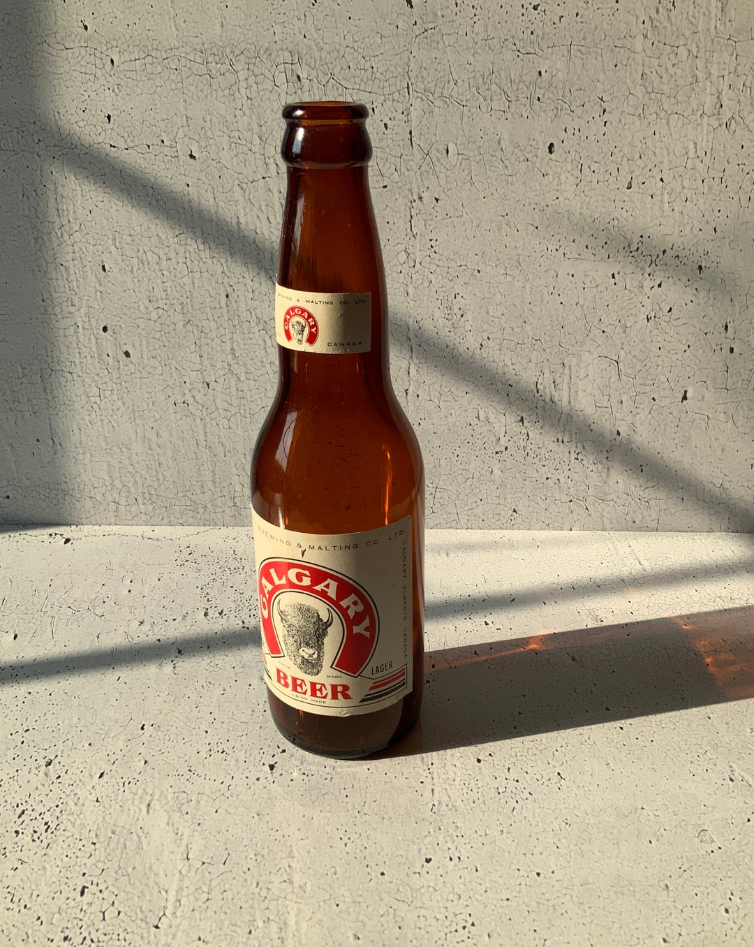 Vintage Calgary Beer Bottle. Collectible. in House Brew. Calgary