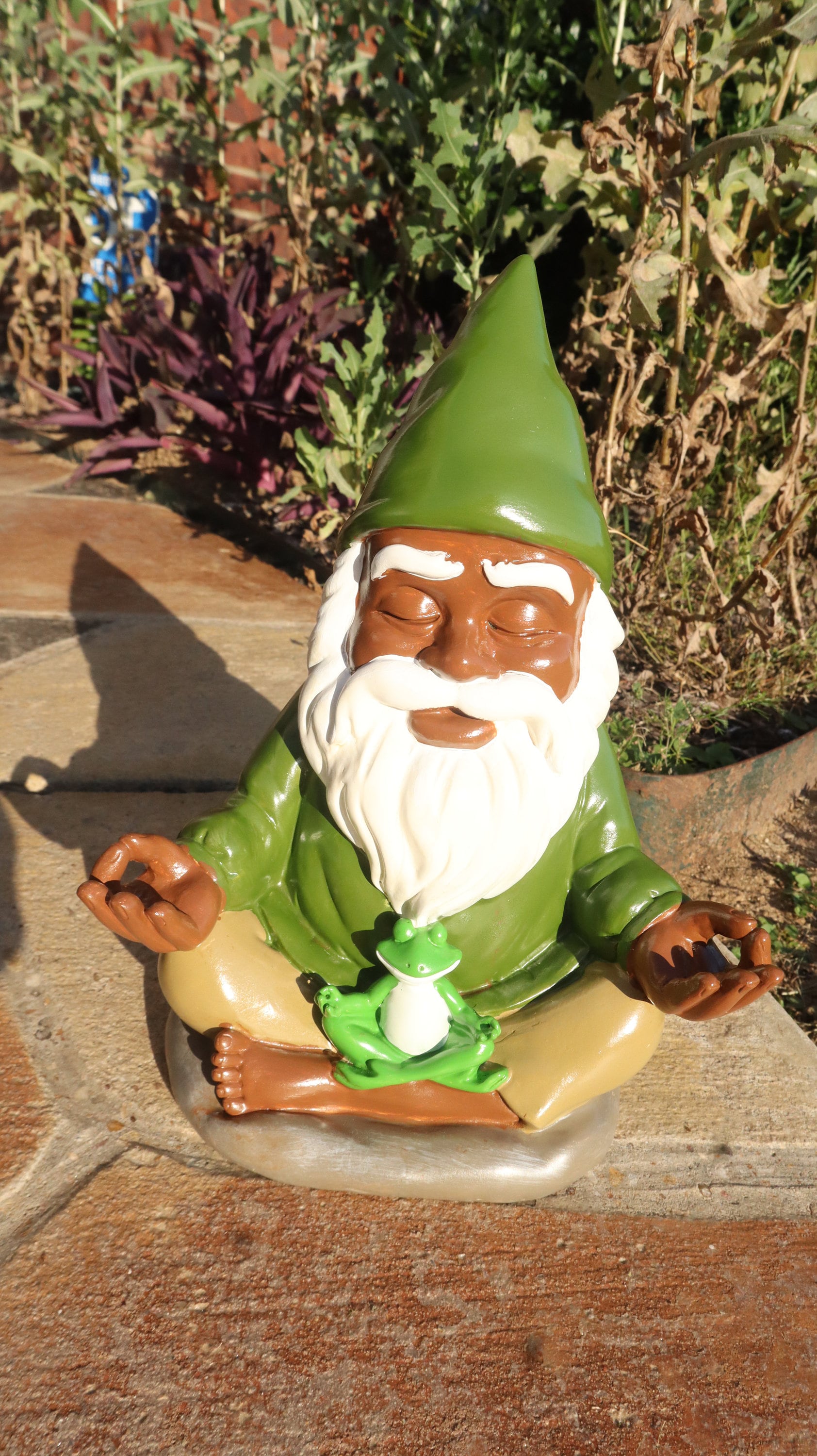 わんこ　MASTERS ガーデンフラッグ GNOME Melanated Zen Garden Gnome: African American Home Decor - Etsy
