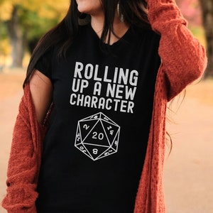 Pregnancy Announcement Tee Shirt, Cute Funny Dnd TShirt, Geeky Nerdy Gamer New Character T-Shirt DND Mom Shirt, Dragon TTRPG Dungeon Baby