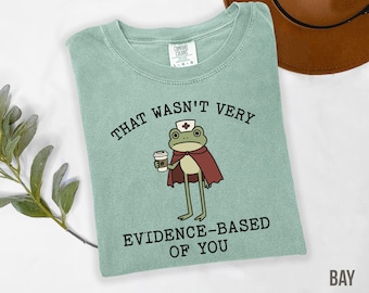 Frog Nurse Educator Shirt, Funny Gift for Nursing Professor Graduation, Registered Nurse Appreciation Week, Coffee Lover Clinical Instructor