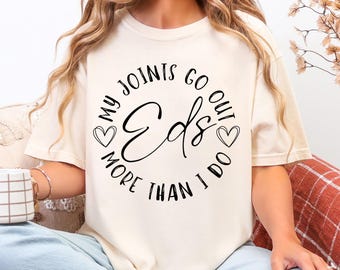 Ehlers-Danlos Syndrome T-Shirt, Funny Chronic Illness POTS Shirt, EDS Awareness Tee, Hidden Disability Gift for EDS Spoonie Boho Tee Shirt