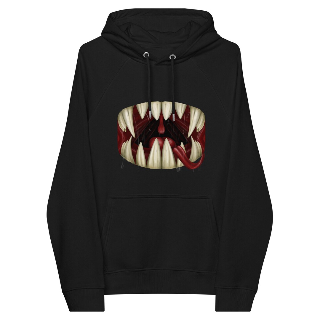 Dungeons and Dragons Hoodie Mimic Monster Mouth Design - Etsy