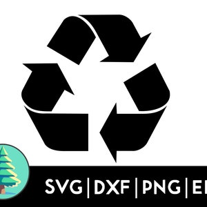 Recycling Symbol SVG - umweltfreundliche Cliparts, grünes Leben Vektor, digitaler Download, Umwelt Illustration, DIY Handwerk