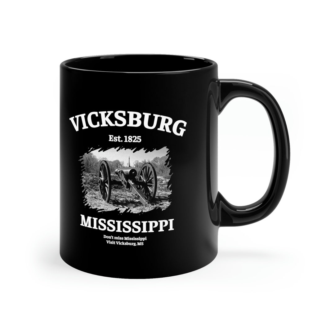 Remembrance of Vicksburg MS Battle Cannon Coffee Mug Etsy