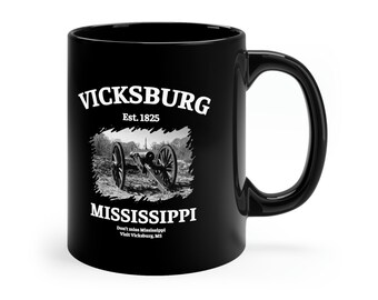 Remembrance of Vicksburg MS Battle Cannon Coffee Mug