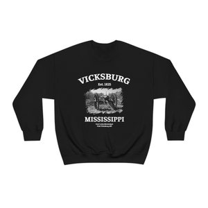 Vicksburg Military Park Sweatshirt - Mississippi Travel Gift image 1