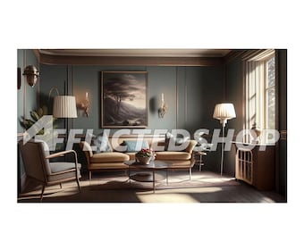 1950s Living Room Relive the Nostalgia of Mid-Century Design!