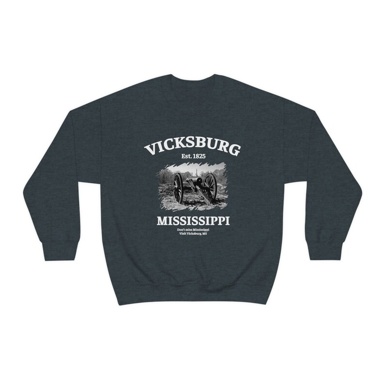 Vicksburg Military Park Sweatshirt - Mississippi Travel Gift image 5