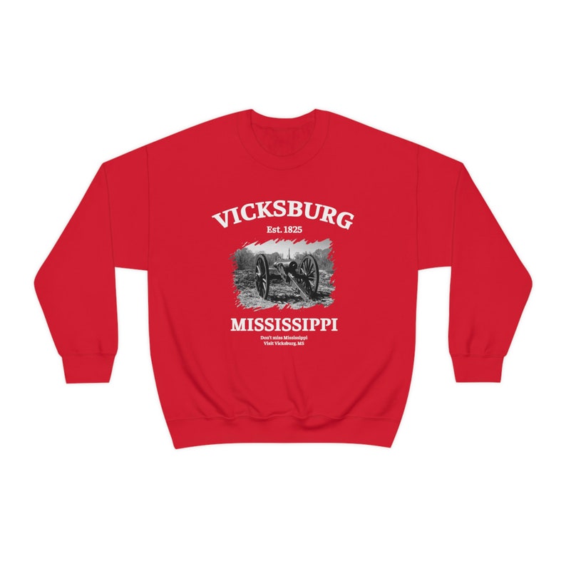 Vicksburg Military Park Sweatshirt - Mississippi Travel Gift image 10
