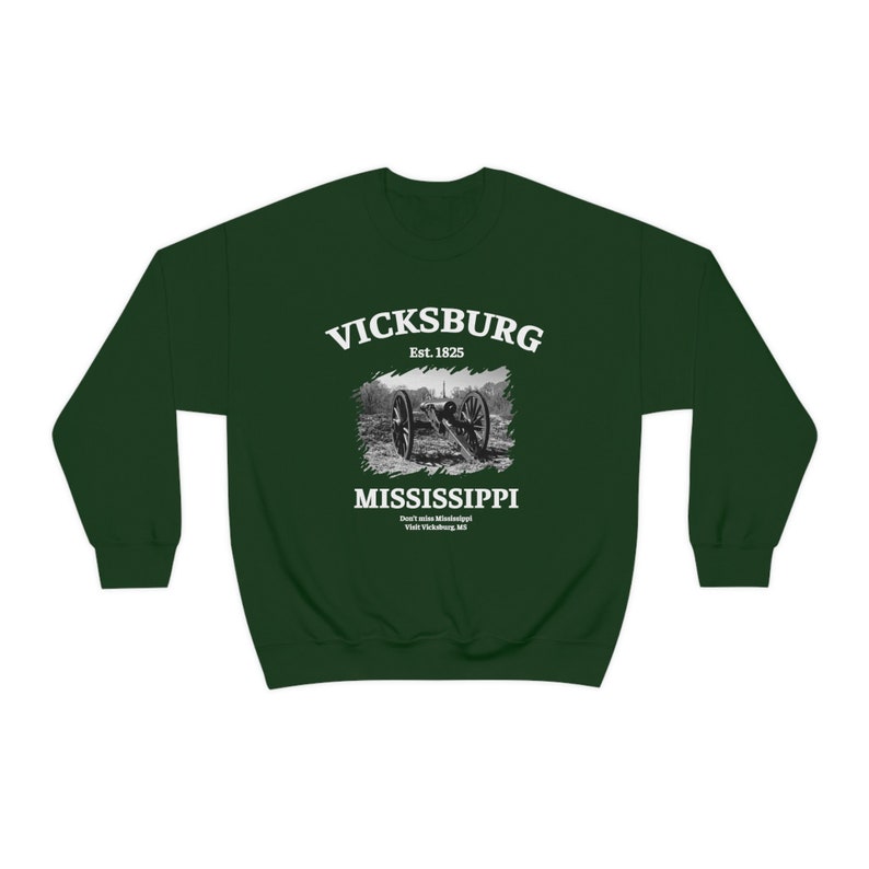 Vicksburg Military Park Sweatshirt - Mississippi Travel Gift image 4