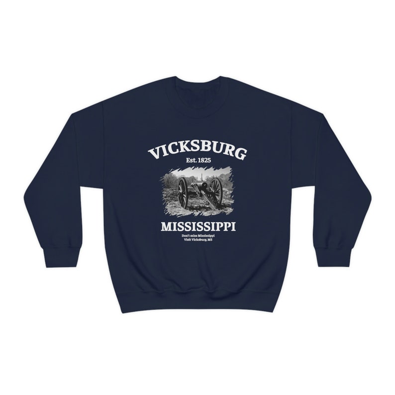 Vicksburg Military Park Sweatshirt - Mississippi Travel Gift image 8