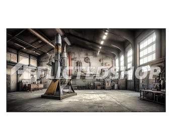 Rocket Factory Warehouse Digital Download