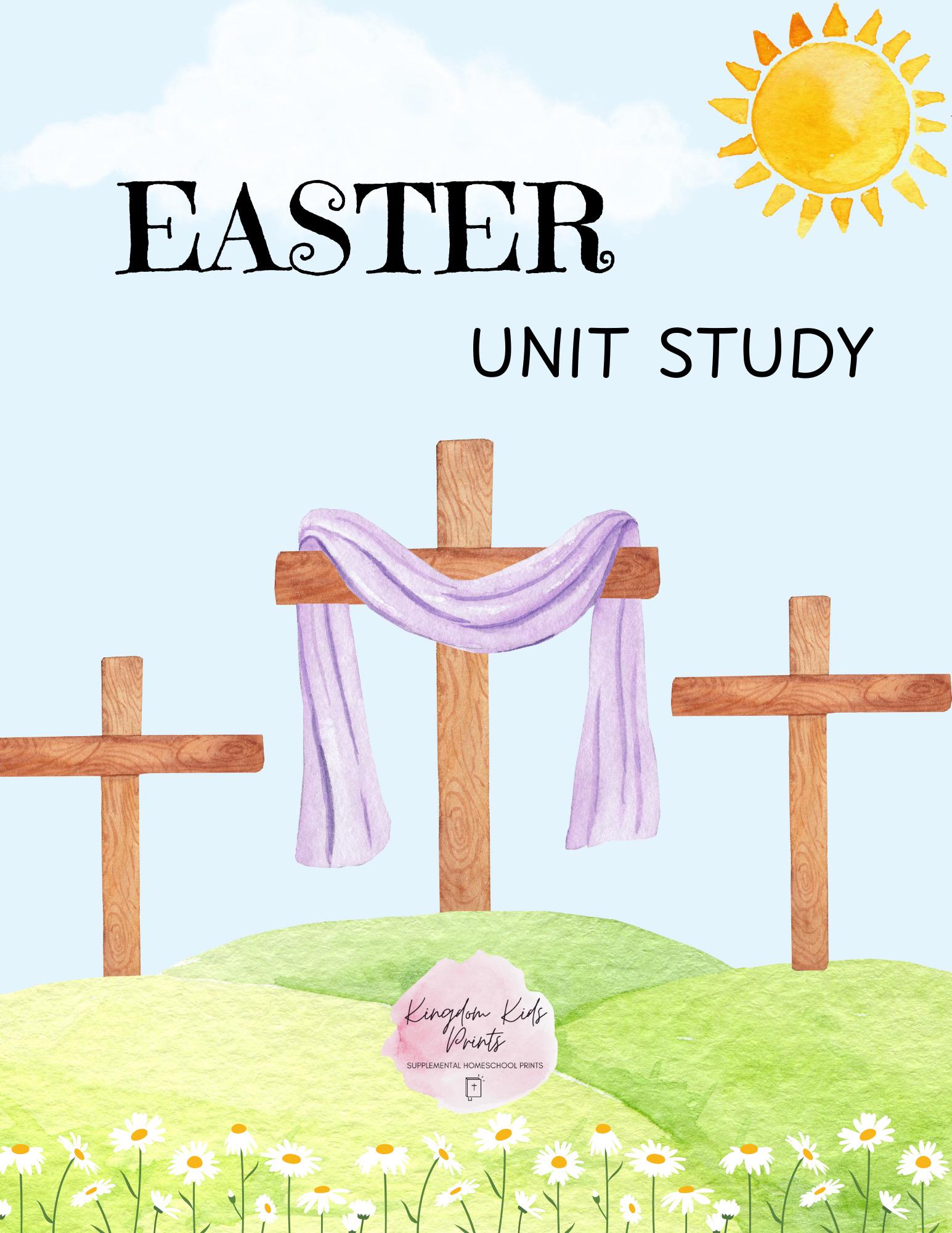 Easter Bible Lesson, Sunday School Printable Lessons, Bible Worksheet ...