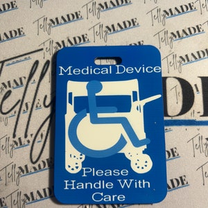 Luggage Tag - medical device wagon