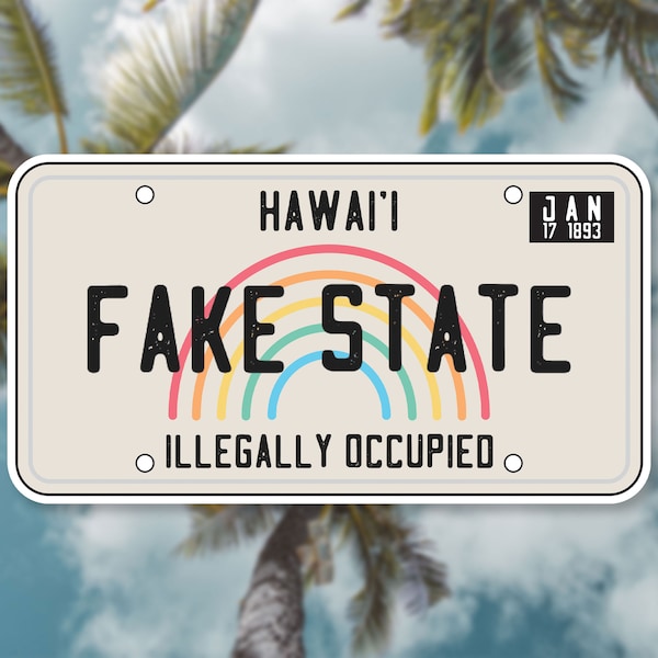 Fake License Plates Etsy