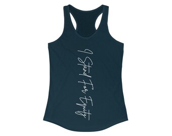 I stand for Equity Razorback Tank