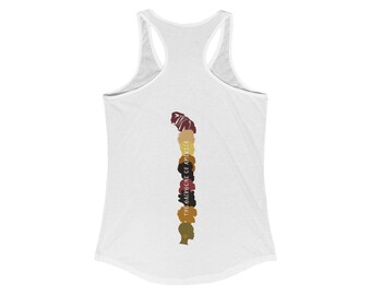 Black Women Backbone Razor Tee.
